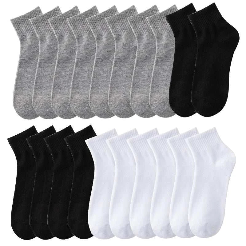 ALLTOOALL 20 Pairs/Lot High Quality Men Socks Breathable Cotton Sports Black White Grey Short Sokken Solid Color Casual SocksExpress Global Mart  customizedHign-concerned Chemical:NoneCraft of Weaving:KnitSocks Tube Height:Middle TubePieces:10pcsSexually Suggestive:NoObscene Picture:NoHigh:CrewModel Number:A11288ThickneALLTOOALL 20 Pairs/Lot High Quality Men Socks Breathable Cotton Sportsb0d141-b8