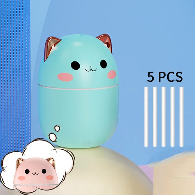 Cute Cat HumidifierExpress Global Mart  Introducing the 250ml Cute Cat Humidifier: Your Key to Comfortable Living!
Transform your home into a cozy oasis with our compact and adorable humidifier. Here's whyCute Cat HumidifierZendrop