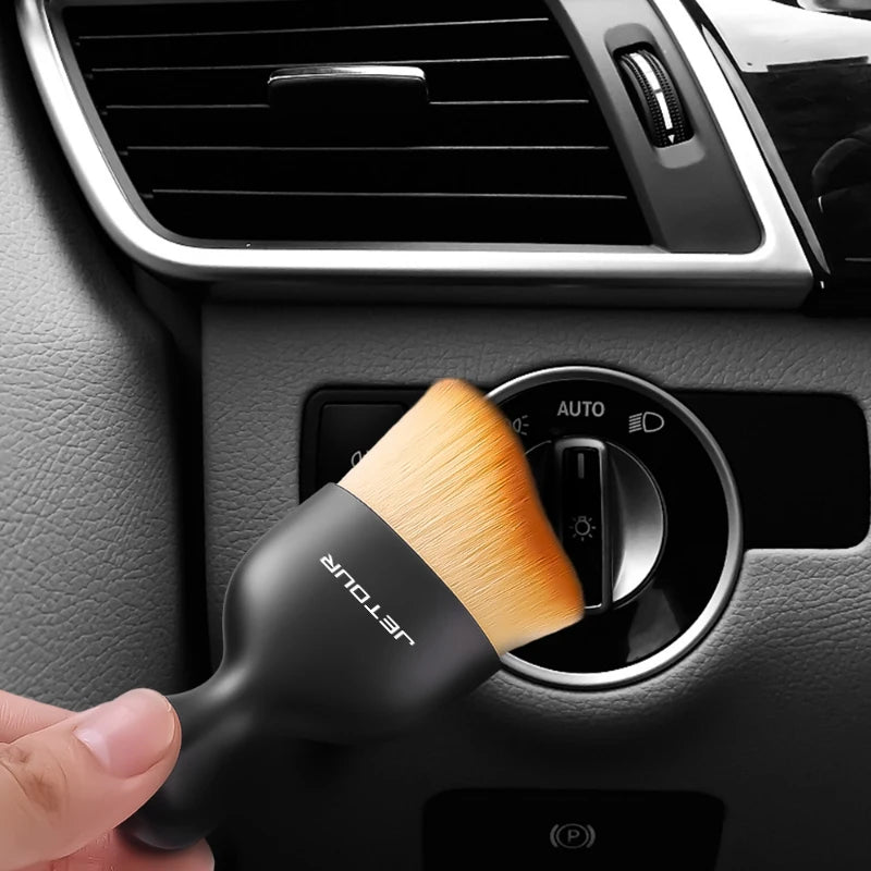 Car Air Conditioner Cleaning Brush Car Air Outlet Crevice Dust Removal Brushes for Car Interior Cleaning Brush Accessories Car A