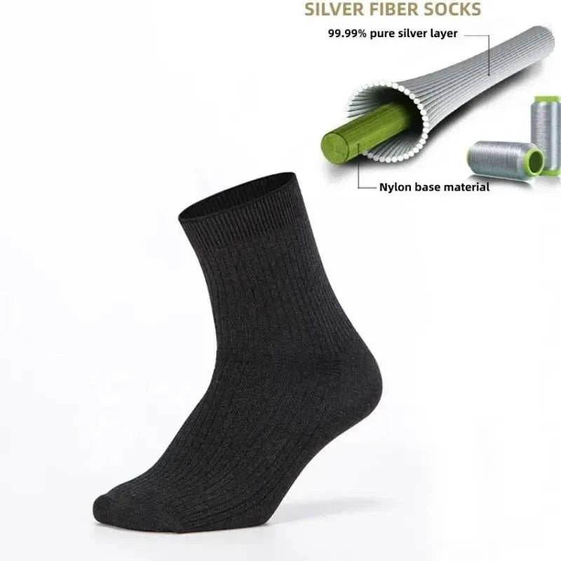 Mens Bamboo Fiber Socks OdorResistant MoistureWicking 2 PairsExpress Global Mart  customizedProduct Description:
Yo, step up your sock game with these men's Bamboo Fiber Socks, perfect if you're all about that comfy, eco-friendly lifestyle. Crafted to keep Mens Bamboo Fiber Socks OdorResistant MoistureWicking 2 Pairsb0d141-b8