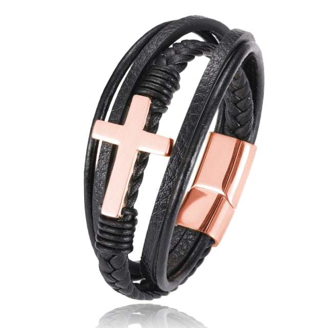 Men Chakra BraceletExpress Global Mart  Introducing Our Stylish Men's Leather Cross Bracelet!
Elevate your accessory game with our exquisite leather cross bracelet, designed to add a touch of charm and sopMen Chakra BraceletZendrop