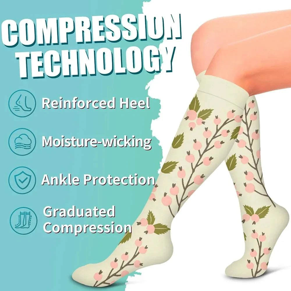 Compression SocksExpress Global Mart  customizedHign-concerned Chemical:NoneCraft of Weaving:KnitPieces:6pcsSexually Suggestive:NoObscene Picture:NoModel Number:Compressed Socks SetThickness:StandardPattern Type:FCompression Socks for Women & Men Circulation(6 pairs)-Graduated Suppob0d141-b8