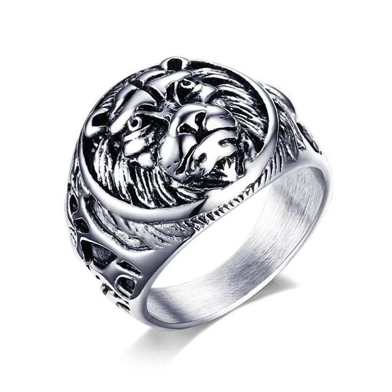 Lion Head RingsExpress Global Mart  Unleash Your Inner Roar with Our Vintage Lion Head Ring!
Make a bold statement and stand out from the crowd with our vintage Lion Head Ring. Here's why it's the perfLion Head RingsZendrop