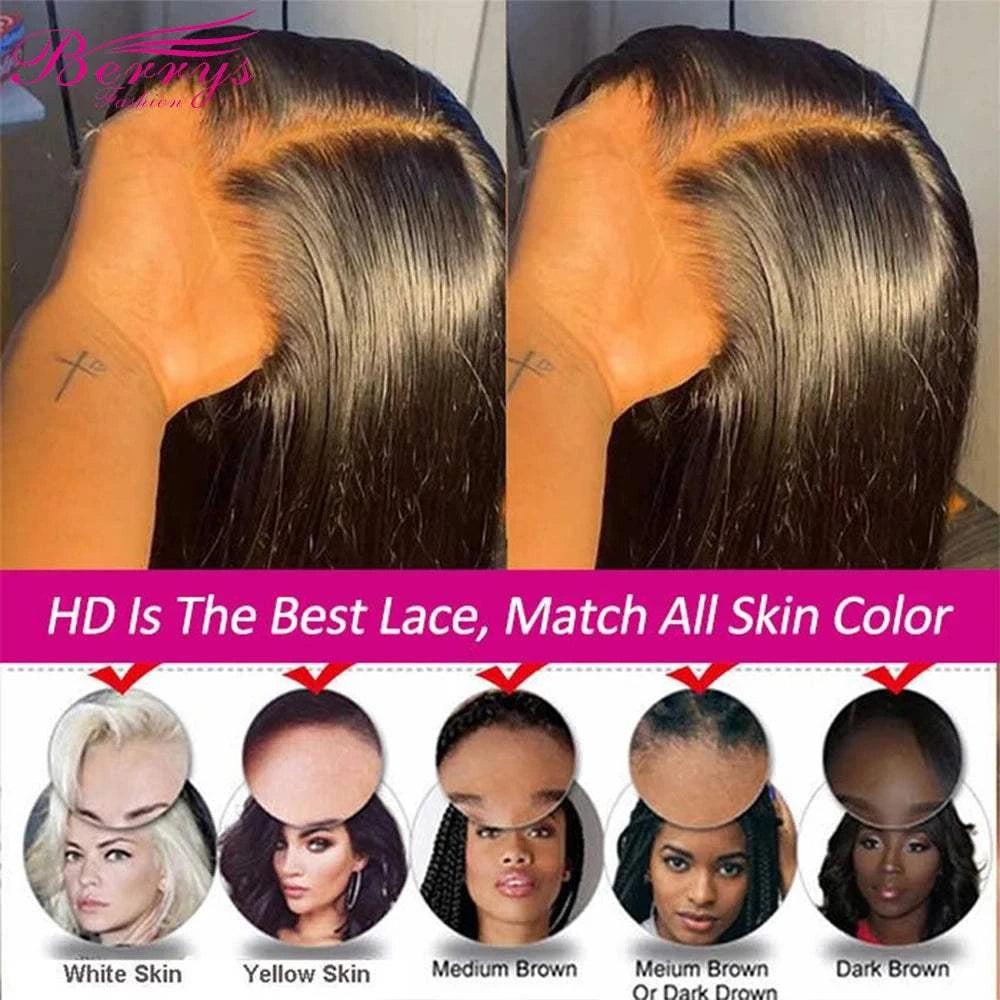 HD Transparent 13x4/13x6 Lace Front Human Hair Wigs Pre Plucked Brazilian Straight 4x4/5x5 Lace Closure Wig Berrys Fashion WigsExpress Global Mart  customizedCap Size:Average SizeColor of Lace:transparentCan Be Permed:YesBase Material:Swiss LaceSuitable Dying Colors:All ColorsHuman Hair Type:Peruvian HairMade Method:Half HD Transparent 13x4/13x6 Lace Front Human Hair Wigs Pre Plucked Brazilb0d141-b8