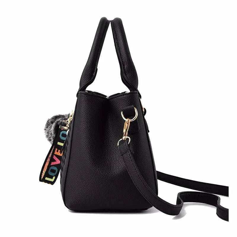 Embroidery Leather HandbagExpress Global Mart  Product Description
Introducing the Embroidery Leather Handbag, a perfect blend of elegance and practicality. This stylish satchel is designed for the modern woman wEmbroidery Leather HandbagDSers