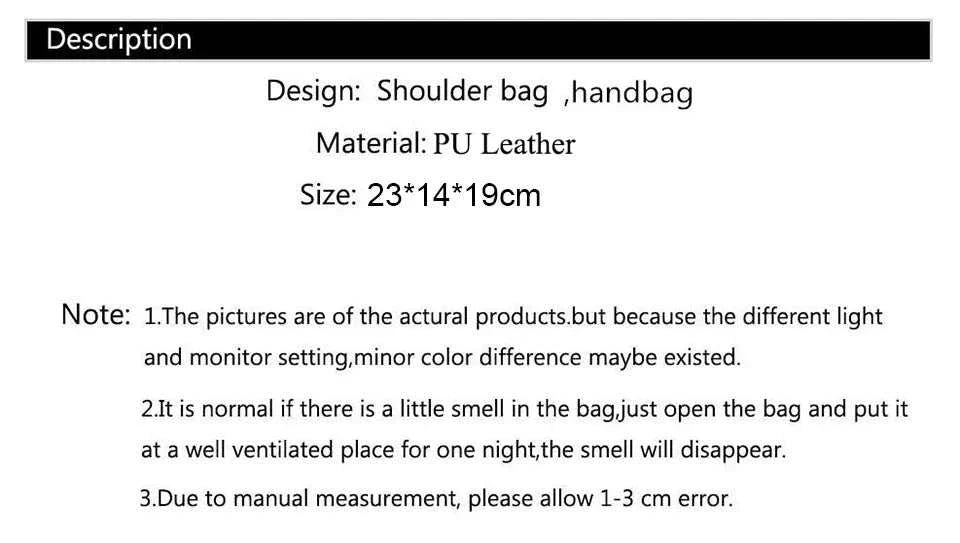 Embroidery Leather HandbagExpress Global Mart  Embroidery Leather Handbag

 

Lining Material: POLYESTER

Main Material: PU

Shape: Satchels

Occasion: Versatile

Exterior: Silt Pocket

Closure Type: zipper

DecoEmbroidery Leather HandbagExpress Global Mart