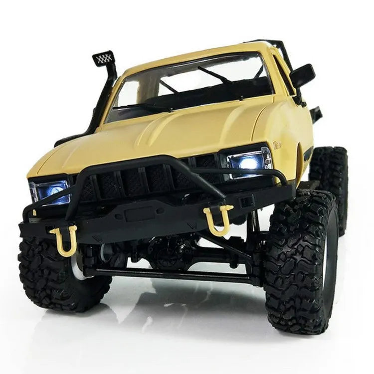 WPL C14 RC Truck 1/16 RC Car 2.4G 4WD Off Road RC Military Car Rock Crawler Truck With Front LED RTR Toys