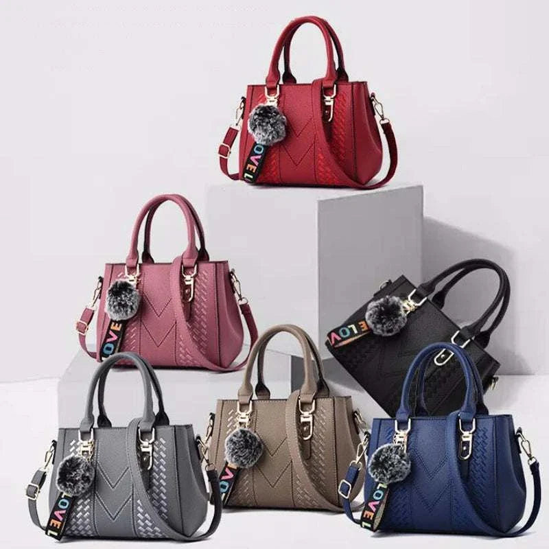 Embroidery Leather HandbagExpress Global Mart  Product Description
Introducing the Embroidery Leather Handbag, a perfect blend of elegance and practicality. This stylish satchel is designed for the modern woman wEmbroidery Leather HandbagDSers