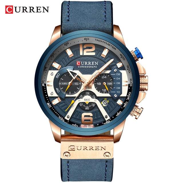 Military Leather Chronograph WristwatchExpress Global Mart  Introducing the Military Leather Chronograph Wristwatch: Your Timepiece of Choice!
Elevate your style with our sophisticated wristwatch, designed for the modern man.Military Leather Chronograph WristwatchZendrop