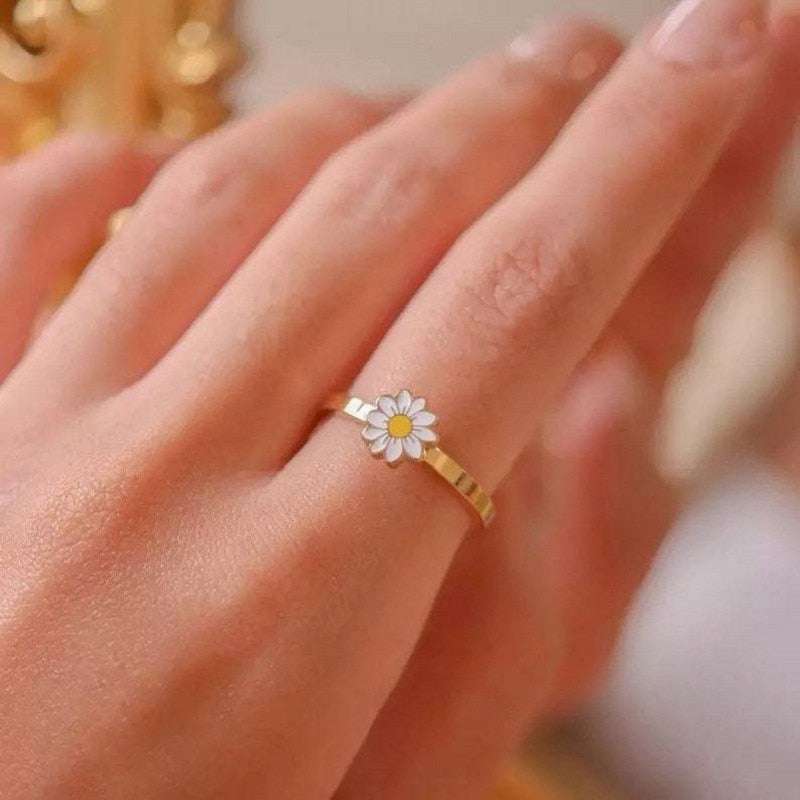 Fidget Spinner Rotatable RingExpress Global Mart  💍 Introducing Our Classic Flower Ring! 💍
Elevate your style with timeless elegance and grace with our exquisite flower ring. Here's why it's the perfect accessory Fidget Spinner Rotatable Ring For WomenZendrop