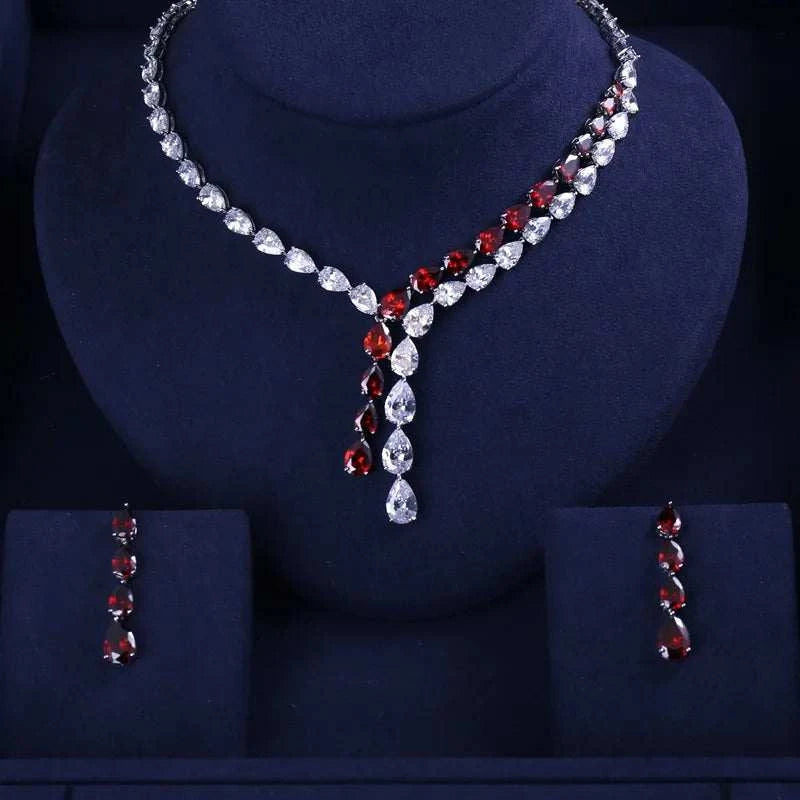 Crystal Zircon Bridal Jewelry SetExpress Global Mart  wedding_engagement_jewelryProduct Description
Add a touch of elegance to your bridal ensemble with the Crystal Zircon Bridal Jewelry Set, crafted to complement your special day with shimmerinCrystal Zircon Bridal Jewelry SetCartifind