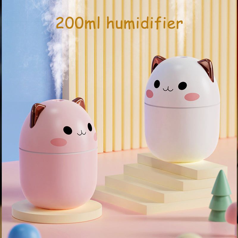 Cute Cat HumidifierExpress Global Mart  Introducing the 250ml Cute Cat Humidifier: Your Key to Comfortable Living!
Transform your home into a cozy oasis with our compact and adorable humidifier. Here's whyCute Cat HumidifierZendrop