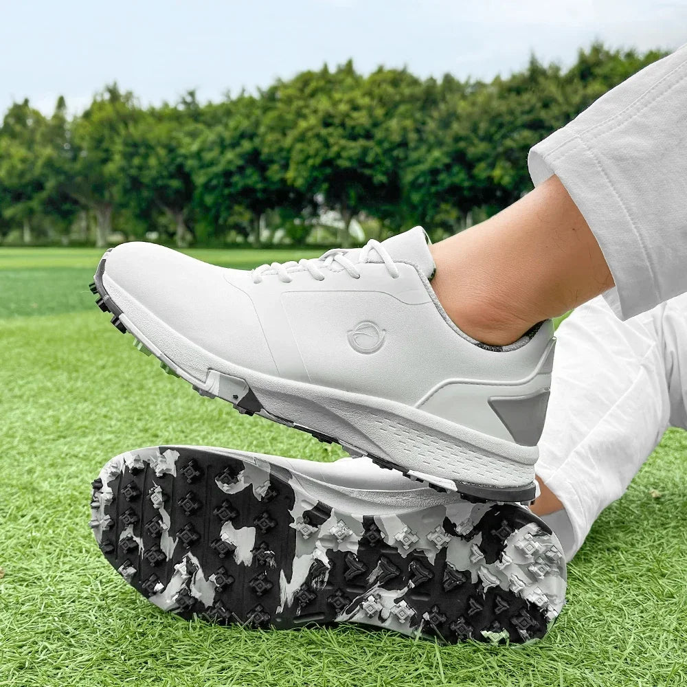 Mens Spikeless Golf Shoes Pro Comfort SneakersExpress Global Mart  customizedProduct Description:
Step up your golf game with the ultra-slick, beyond-comfy Mens Spikeless Golf Shoes Pro Comfort Sneakers. These kicks are an absolute vibe for aMens Spikeless Golf Shoes Pro Comfort Sneakers for Golfersb0d141-b8