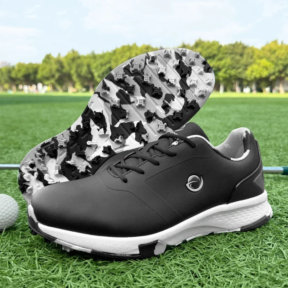 Mens Spikeless Golf Shoes Pro Comfort SneakersExpress Global Mart  customizedProduct Description:
Step up your golf game with the ultra-slick, beyond-comfy Mens Spikeless Golf Shoes Pro Comfort Sneakers. These kicks are an absolute vibe for aMens Spikeless Golf Shoes Pro Comfort Sneakers for Golfersb0d141-b8