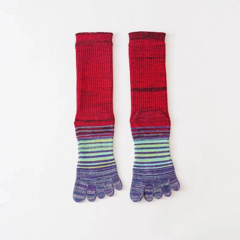 Men'Express Global Mart  customizedHign-concerned Chemical:NoneCraft of Weaving:KnitSocks Tube Height:Middle TubePieces:1pcSexually Suggestive:NoObscene Picture:NoHigh:CrewModel Number:Z129Thickness:SMen's Cozy Mid-Calf Colorful Five Finger Socks Soft Casual Fashion Toeb0d141-b8