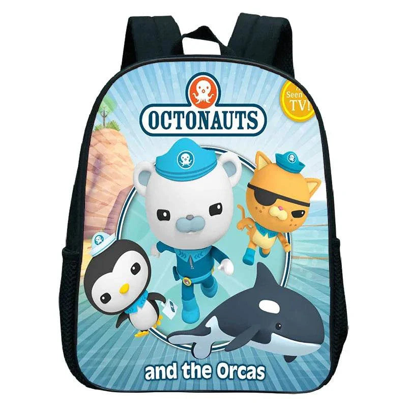 Octonauts Kindergarten Bags Toddler Cartoon School Backpack Child Mini Schoolbags Kids Babies Kindergarten RucksackExpress Global Mart  customizedTechnics:EmbossingInterior:Interior CompartmentHandle/Strap Type:soft handleStyle:CasualExterior:noneModel Number:12 inch backpack The OctonautsCarrying System:ArcuaMochila The Octonauts Kindergarten Bags Toddler Cartoon School Backpacb0d141-b8