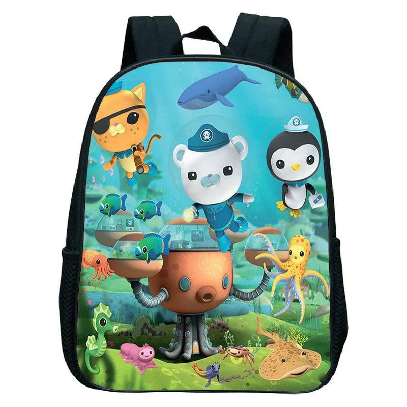 Octonauts Kindergarten Bags Toddler Cartoon School Backpack Child Mini Schoolbags Kids Babies Kindergarten RucksackExpress Global Mart  customizedTechnics:EmbossingInterior:Interior CompartmentHandle/Strap Type:soft handleStyle:CasualExterior:noneModel Number:12 inch backpack The OctonautsCarrying System:ArcuaMochila The Octonauts Kindergarten Bags Toddler Cartoon School Backpacb0d141-b8