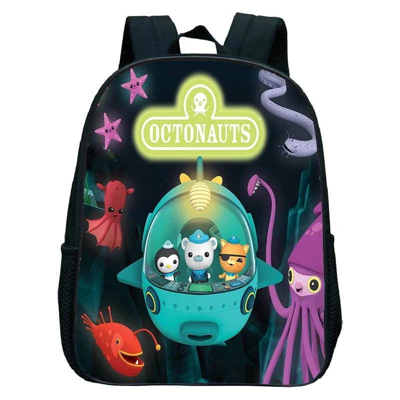 Octonauts Kindergarten Bags Toddler Cartoon School Backpack Child Mini Schoolbags Kids Babies Kindergarten RucksackExpress Global Mart  customizedTechnics:EmbossingInterior:Interior CompartmentHandle/Strap Type:soft handleStyle:CasualExterior:noneModel Number:12 inch backpack The OctonautsCarrying System:ArcuaMochila The Octonauts Kindergarten Bags Toddler Cartoon School Backpacb0d141-b8