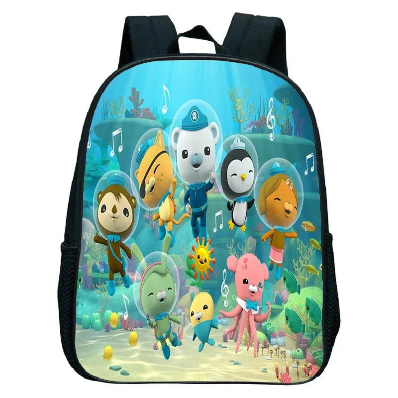 Octonauts Kindergarten Bags Toddler Cartoon School Backpack Child Mini Schoolbags Kids Babies Kindergarten RucksackExpress Global Mart  customizedTechnics:EmbossingInterior:Interior CompartmentHandle/Strap Type:soft handleStyle:CasualExterior:noneModel Number:12 inch backpack The OctonautsCarrying System:ArcuaMochila The Octonauts Kindergarten Bags Toddler Cartoon School Backpacb0d141-b8