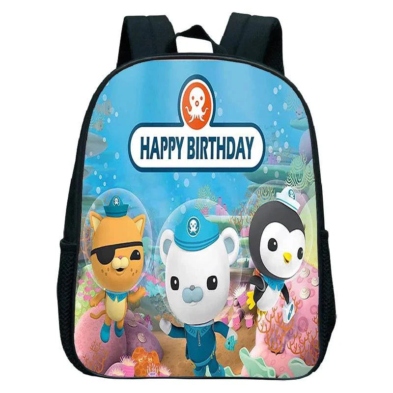 Octonauts Kindergarten Bags Toddler Cartoon School Backpack Child Mini Schoolbags Kids Babies Kindergarten RucksackExpress Global Mart  customizedTechnics:EmbossingInterior:Interior CompartmentHandle/Strap Type:soft handleStyle:CasualExterior:noneModel Number:12 inch backpack The OctonautsCarrying System:ArcuaMochila The Octonauts Kindergarten Bags Toddler Cartoon School Backpacb0d141-b8