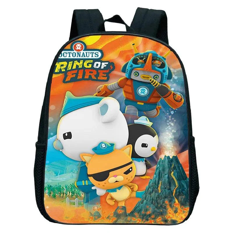 Octonauts Kindergarten Bags Toddler Cartoon School Backpack Child Mini Schoolbags Kids Babies Kindergarten RucksackExpress Global Mart  customizedTechnics:EmbossingInterior:Interior CompartmentHandle/Strap Type:soft handleStyle:CasualExterior:noneModel Number:12 inch backpack The OctonautsCarrying System:ArcuaMochila The Octonauts Kindergarten Bags Toddler Cartoon School Backpacb0d141-b8