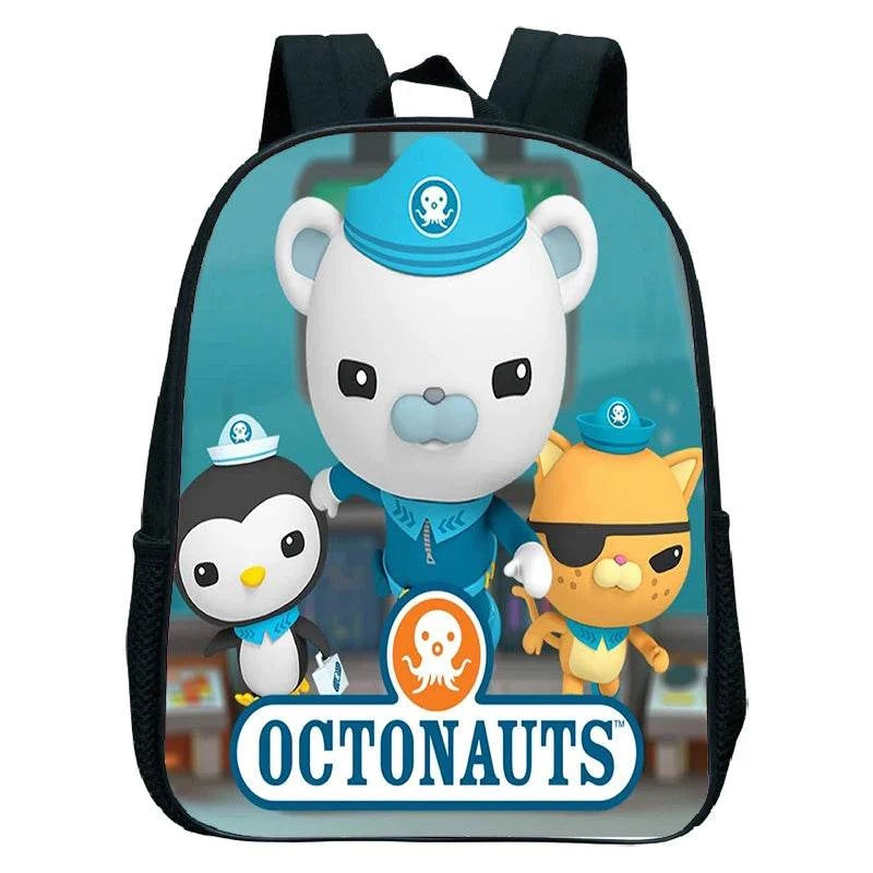 Octonauts Kindergarten Bags Toddler Cartoon School Backpack Child Mini Schoolbags Kids Babies Kindergarten RucksackExpress Global Mart  customizedTechnics:EmbossingInterior:Interior CompartmentHandle/Strap Type:soft handleStyle:CasualExterior:noneModel Number:12 inch backpack The OctonautsCarrying System:ArcuaMochila The Octonauts Kindergarten Bags Toddler Cartoon School Backpacb0d141-b8