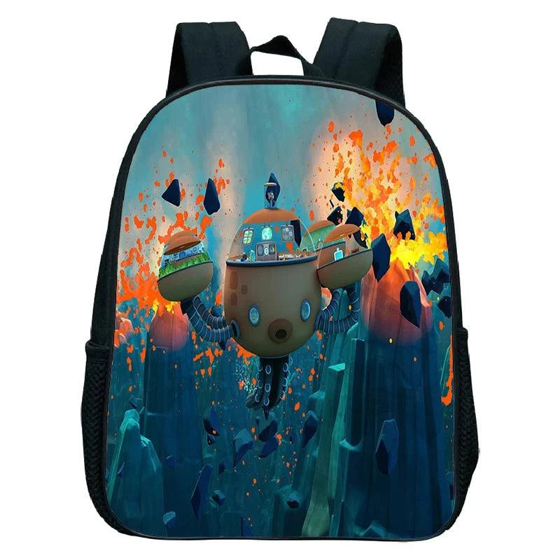 Octonauts Kindergarten Bags Toddler Cartoon School Backpack Child Mini Schoolbags Kids Babies Kindergarten RucksackExpress Global Mart  customizedTechnics:EmbossingInterior:Interior CompartmentHandle/Strap Type:soft handleStyle:CasualExterior:noneModel Number:12 inch backpack The OctonautsCarrying System:ArcuaMochila The Octonauts Kindergarten Bags Toddler Cartoon School Backpacb0d141-b8