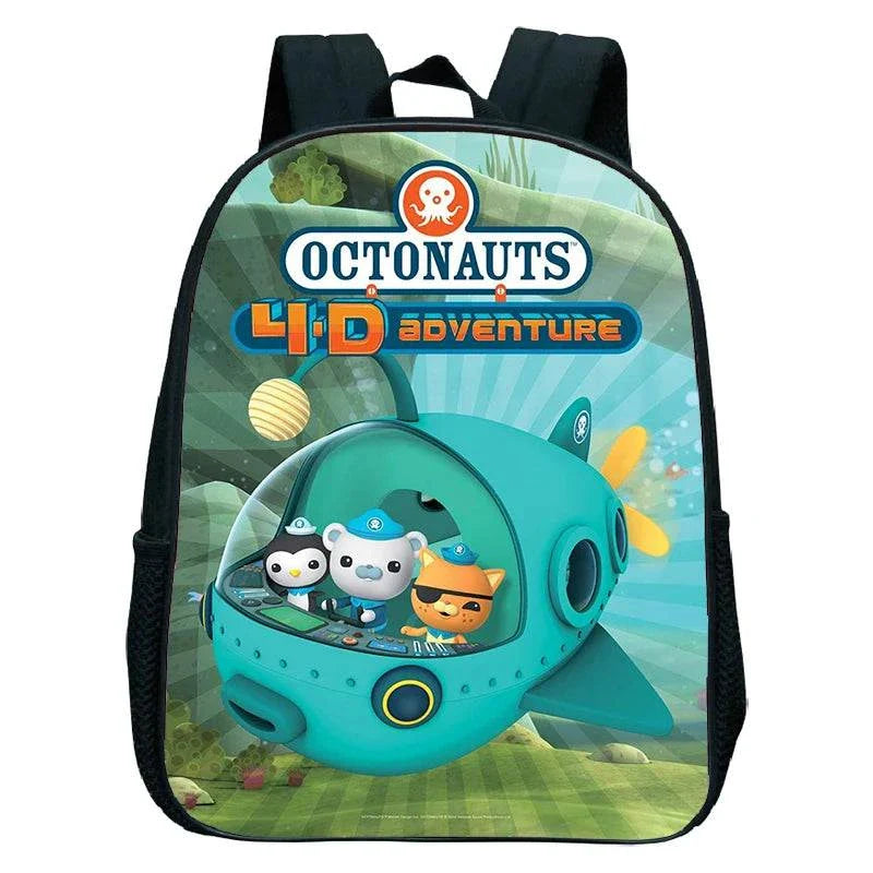 Octonauts Kindergarten Bags Toddler Cartoon School Backpack Child Mini Schoolbags Kids Babies Kindergarten RucksackExpress Global Mart  customizedTechnics:EmbossingInterior:Interior CompartmentHandle/Strap Type:soft handleStyle:CasualExterior:noneModel Number:12 inch backpack The OctonautsCarrying System:ArcuaMochila The Octonauts Kindergarten Bags Toddler Cartoon School Backpacb0d141-b8