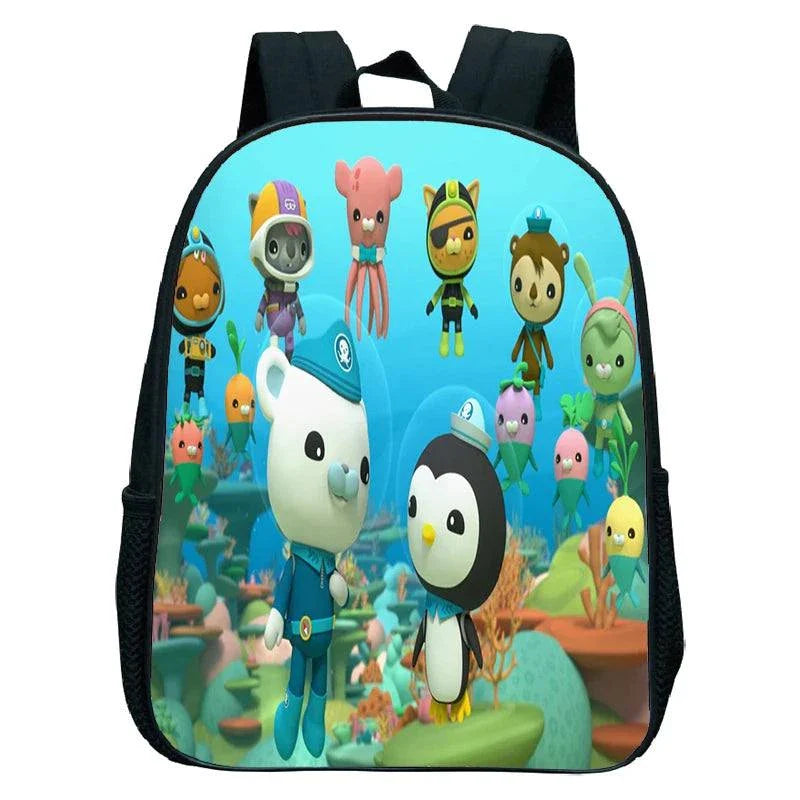 Octonauts Kindergarten Bags Toddler Cartoon School Backpack Child Mini Schoolbags Kids Babies Kindergarten RucksackExpress Global Mart  customizedTechnics:EmbossingInterior:Interior CompartmentHandle/Strap Type:soft handleStyle:CasualExterior:noneModel Number:12 inch backpack The OctonautsCarrying System:ArcuaMochila The Octonauts Kindergarten Bags Toddler Cartoon School Backpacb0d141-b8