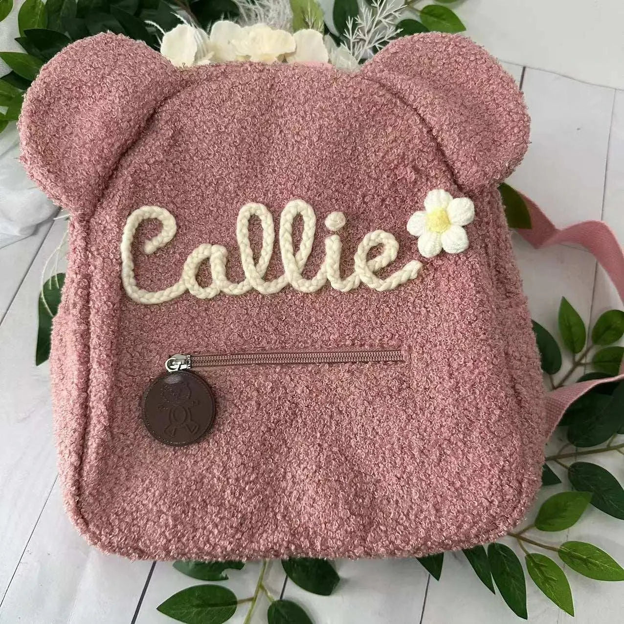 Personalized Hand-Embroidered Teddy Bear Backpack CustomExpress Global Mart  customizedPlace Of Origin:China (mainland)Technics:jacquardHandle/Strap Type:soft handleStyle:CasualExterior:Silt PocketCarrying System:Arcuate Shoulder StrapRain Cover:NoCapaPersonalized Hand-Embroidered Teddy Bear Backpack Custom Name Portableb0d141-b8