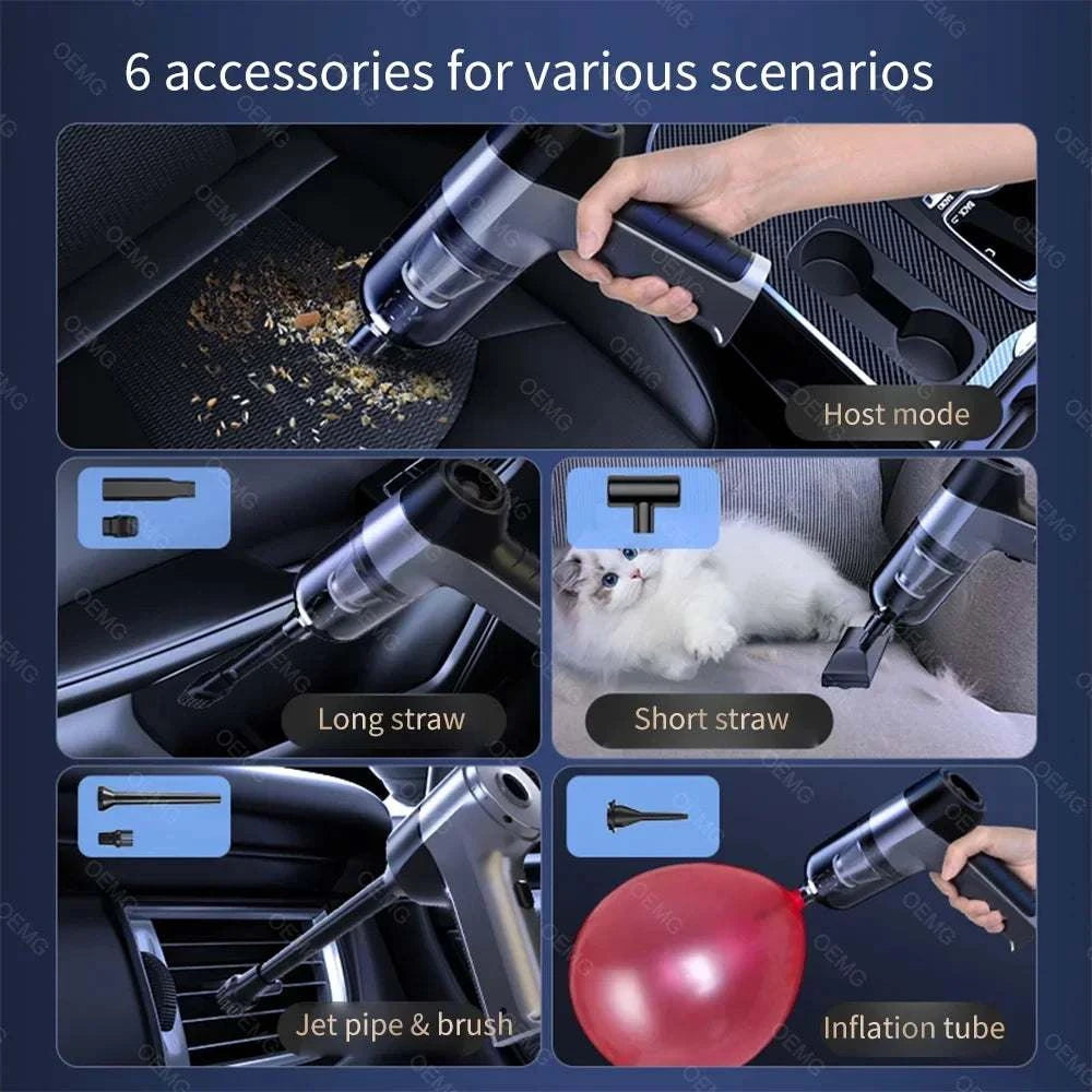 Mini Car Vacuum CleanerExpress Global Mart  🚗✨ Meet the Ultimate Mini Car Vacuum Cleaner! ✨🚗
Keep your vehicle spotless and more with our versatile Handheld Vehicle Vacuum Cleaner. Designed for powerful, mulMini Car Vacuum CleanerDSers