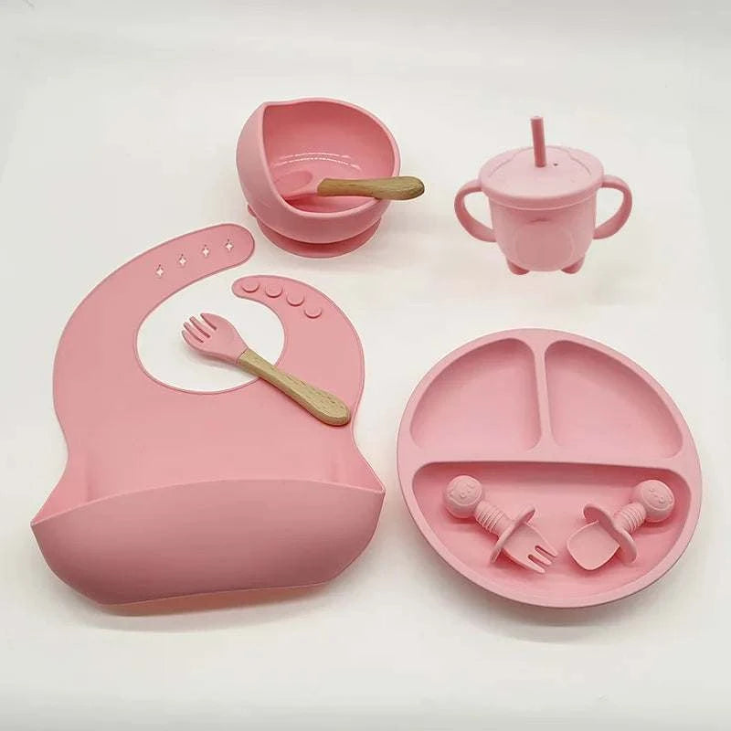 Tableware SetExpress Global Mart  Elevate Mealtime with Our Children's Tableware Set!
Make mealtime fun and hassle-free with our premium Children's Tableware Set. Crafted from FDA food-grade siliconeChildren's Tableware SetDSers