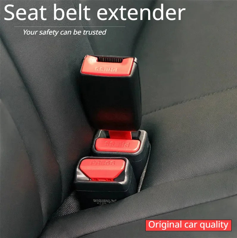 1/2 Car Seat Belt Extension Clip – Portable & Durable Seat Belt Expander