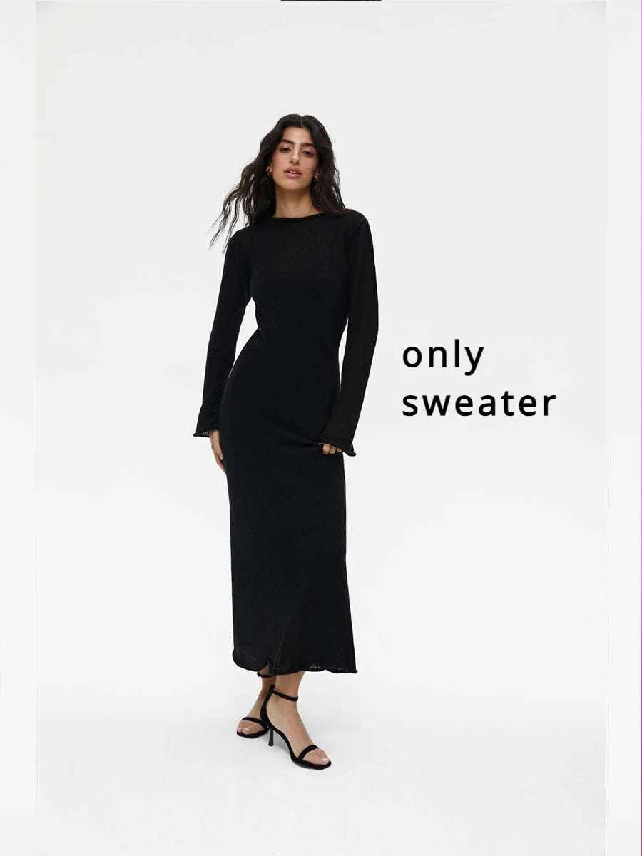 Elegant Women'Express Global Mart  Embrace Elegance and Style with Our Women's Sweater Dress!
Elevate your winter wardrobe with our exquisite Women's Sweater Dress, designed to offer unparalleled comfElegant Women's DressDSers