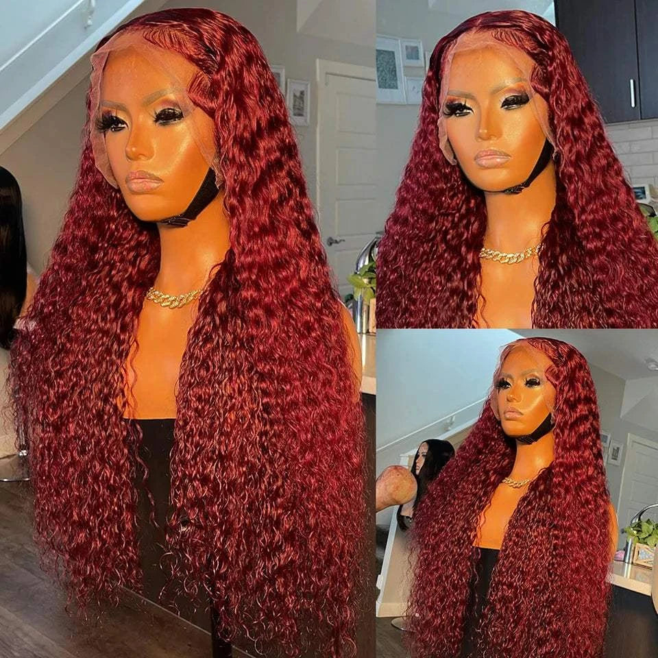 Deep Wave Burgundy WigExpress Global Mart  Transform Your Look with Our Deep Wave Burgundy Wig
Step into the world of vibrant elegance with our Deep Wave Burgundy Wig. Designed for those who dare to be bold, Deep Wave Burgundy WigDSers