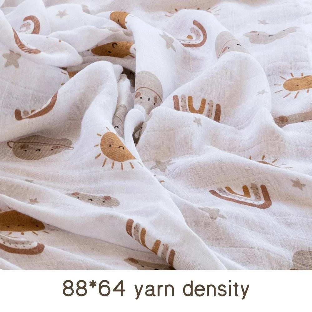 Bamboo Cotton Baby BlanketExpress Global Mart  Introducing the Elinfant Cute Soft Print Baby Towel Wrap!
Wrap your little bundle of joy in cozy comfort with our Bamboo Cotton Baby Muslin Swaddle Blanket. Crafted Bamboo Cotton Baby BlanketDSers