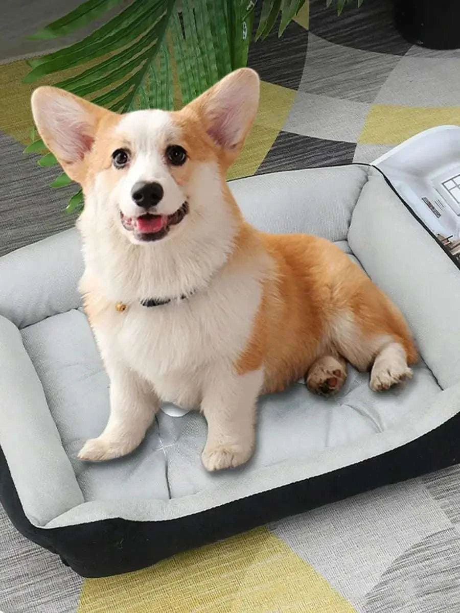 Small dog kennel cat kennel, winter dog mat warm dog bed sleeping mat pet supplies