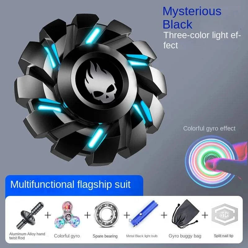 Luminous Skull Fidget Spinner Toys EDC Rainbow Metal High-grade Antistress Light Fingers Fingertip Gyroscope ToyExpress Global Mart  SPECIFICATIONSBrand Name: ADJUDICATIONOrigin: Mainland ChinaRecommend Age: 7-12YRecommend Age: 12+yRecommend Age: 18+Certification: CECertification: TGAMaterial: MetLuminous Skull Fidget Spinner Toys EDC Rainbow Metal High-grade AntistExpress Global Mart