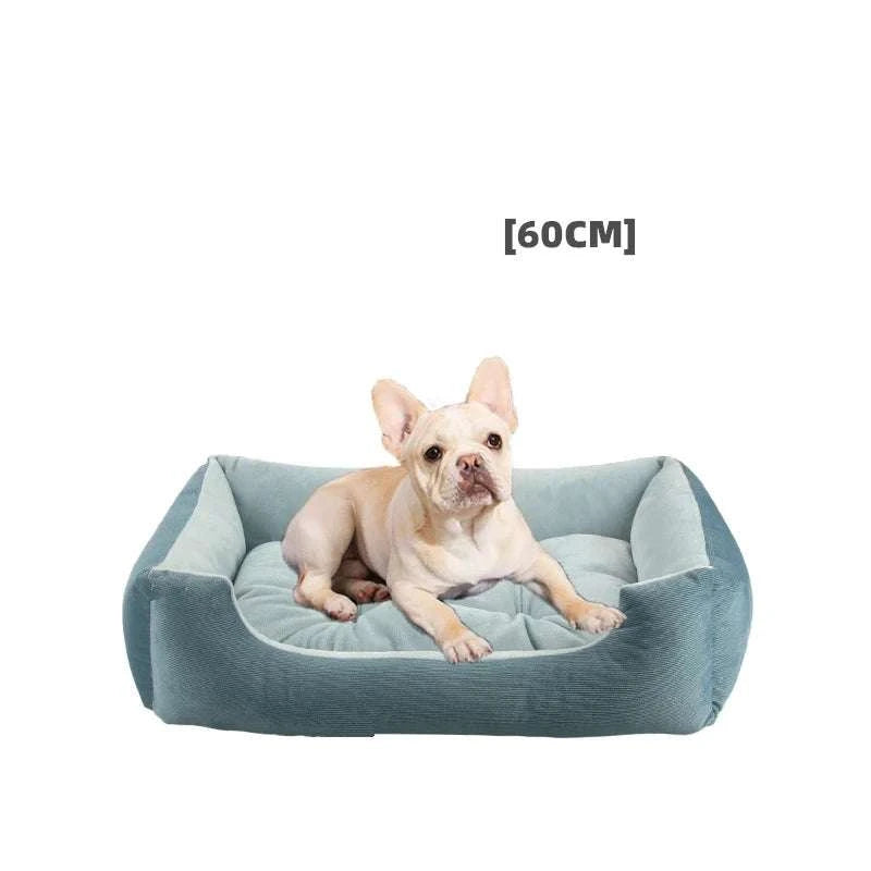 Dog Cat Pet Square Plush Kennel Pet Calming Dog Bed House Pet Supplies AccessoriesExpress Global Mart  SPECIFICATIONSBrand Name: NoEnName_NullItem Type: Beds &amp; SofasMaterial: 100% CottonWash Style: Hand WashOrigin: Mainland ChinaCN: ZhejiangPattern: SolidType: DogMedium Small Dog Sofa Bed Cushion Bed for Dog Cat Pet Square Plush KenExpress Global Mart 