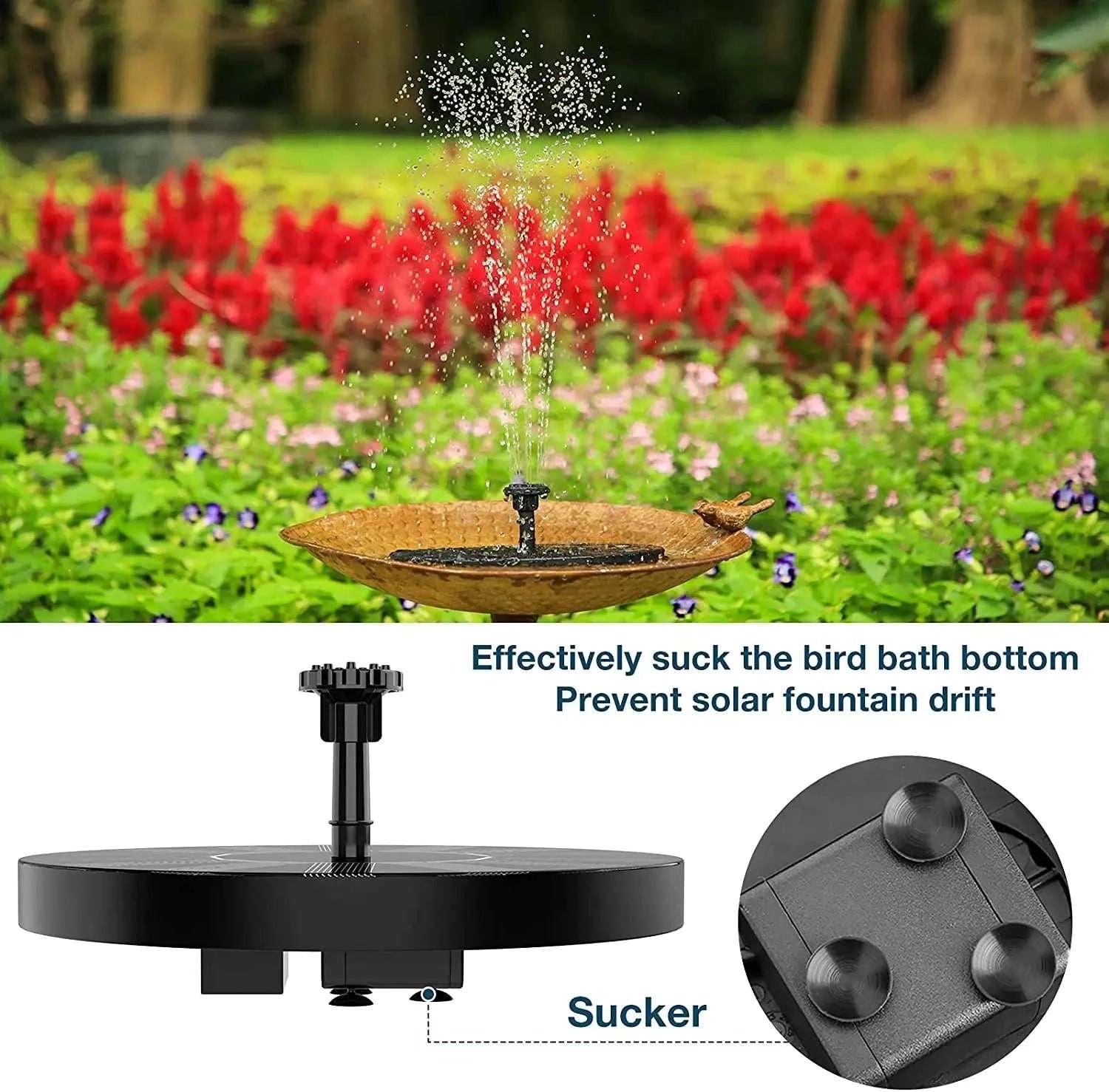 Solar Fountain PumpExpress Global Mart  Elevate Your Outdoor Space with the Solar Fountain Pump
Transform your garden, pond, or pool into a tranquil oasis with our Solar Fountain Pump. Designed for eco-friSolar Fountain PumpDSers