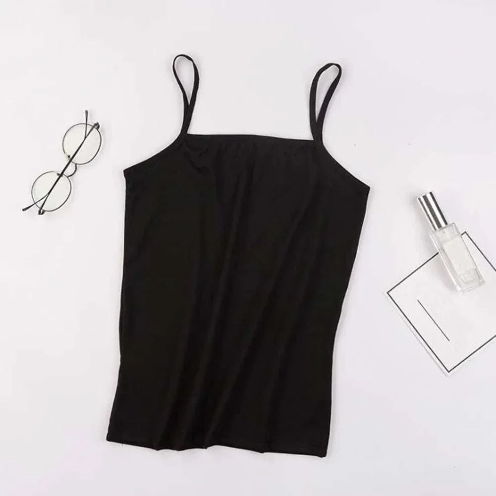 Sleeveless CamisoleExpress Global Mart  Product Description
This Women's Sleeveless Camisole is a versatile, comfortable, and stylish piece designed for casual wear. Featuring a high-stretch fabric for optWomen's Sleeveless CamisoleDSers