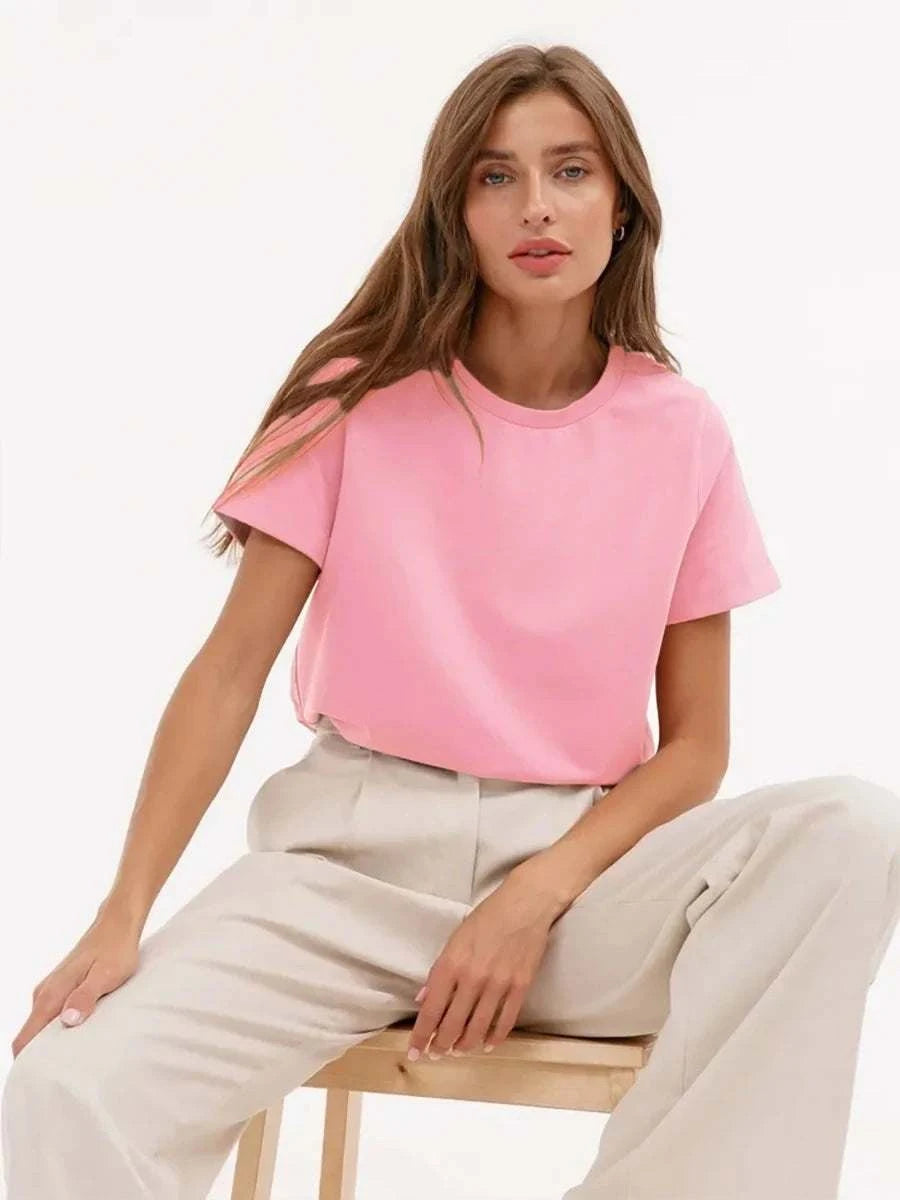 Fashionable Women'Express Global Mart  Elevate Your Casual Style with Our Fashionable Women's T-shirt!
Indulge in effortless elegance and comfort with our Fashionable Women's T-shirt, the perfect additionFashionable Women's T-shirtDSers