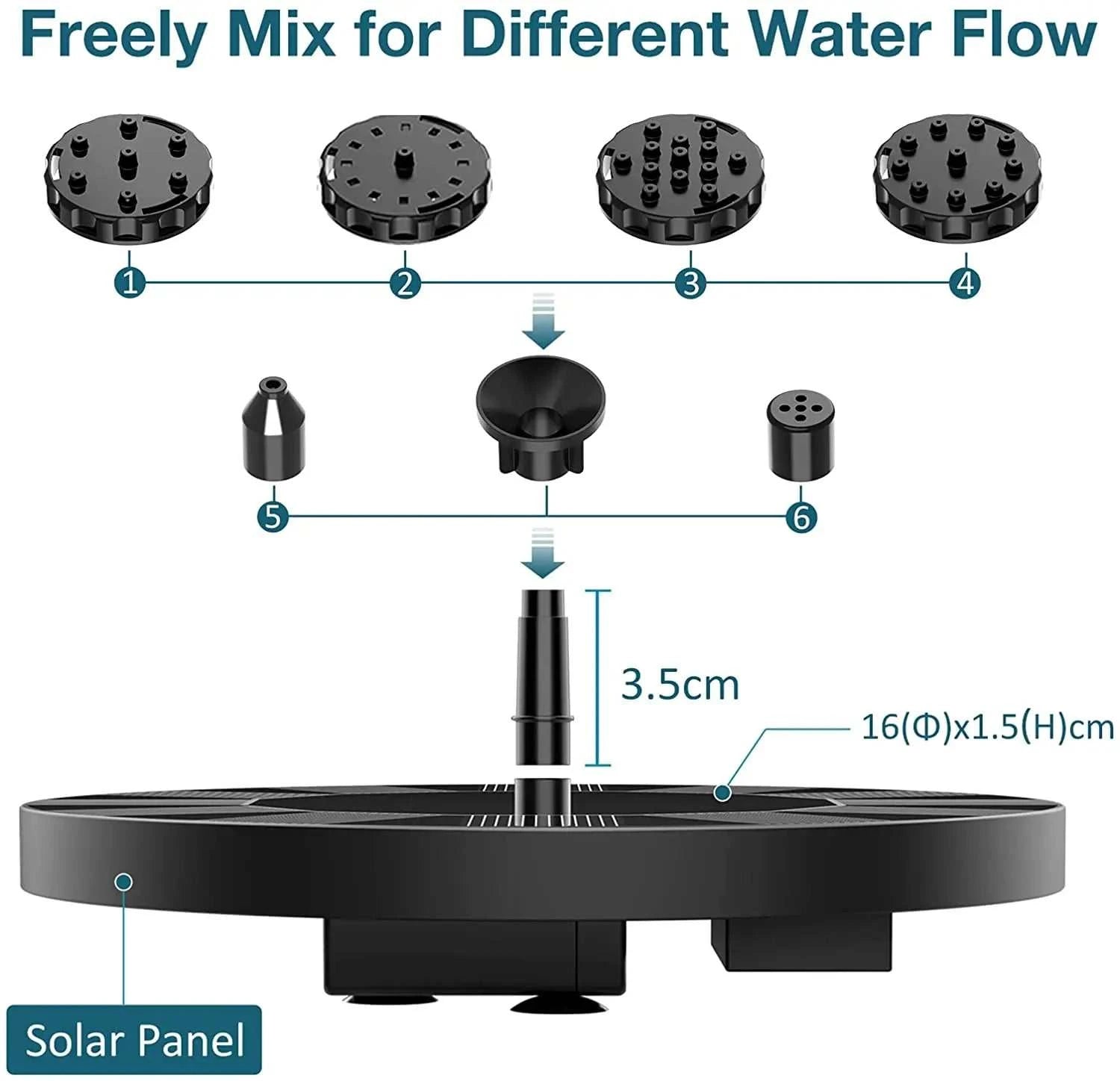 Solar Fountain PumpExpress Global Mart  Elevate Your Outdoor Space with the Solar Fountain Pump
Transform your garden, pond, or pool into a tranquil oasis with our Solar Fountain Pump. Designed for eco-friSolar Fountain PumpDSers