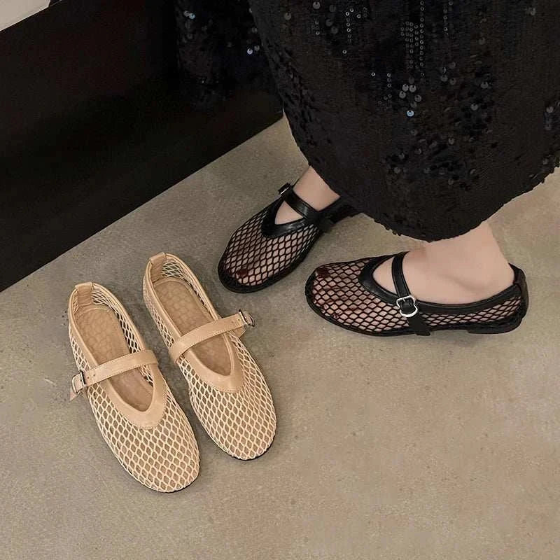 Summer Mary Jane ShoesExpress Global Mart  Product Description
Step into summer with these stylish Summer Mary Jane Shoes, designed to combine comfort and versatility for your casual outings. Featuring a breaSummer Mary Jane ShoesDSers