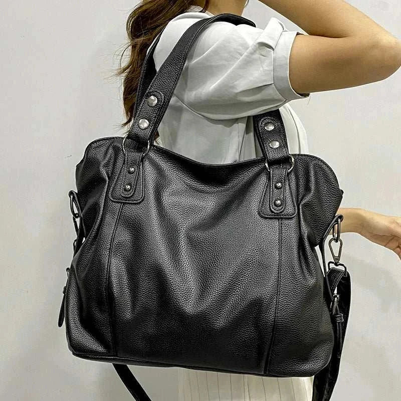 Retro Roomy Shoulder BagExpress Global Mart  Product Description
Introducing the Retro Roomy Shoulder Bag, the perfect blend of style and practicality for the modern woman. This casual tote bag is designed to kRetro Roomy Shoulder BagDSers