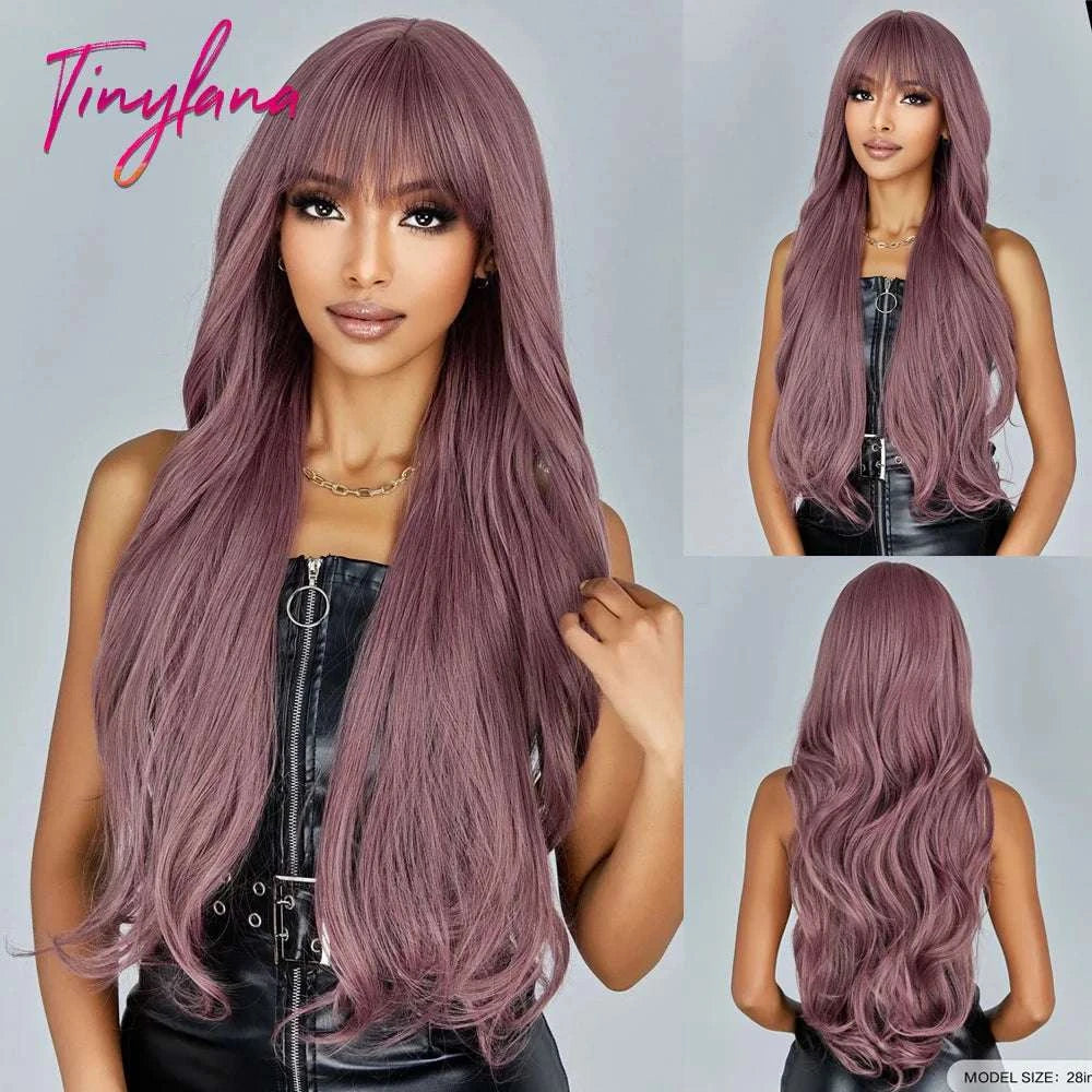 Super Long Wavy Synthetic WigExpress Global Mart  Elevate Your Look with the Super Long Wavy Synthetic Wig!
Transform your everyday style and add a touch of glamour with our Super Long Wavy Synthetic Wig. Designed fSuper Long Wavy Synthetic WigDSers