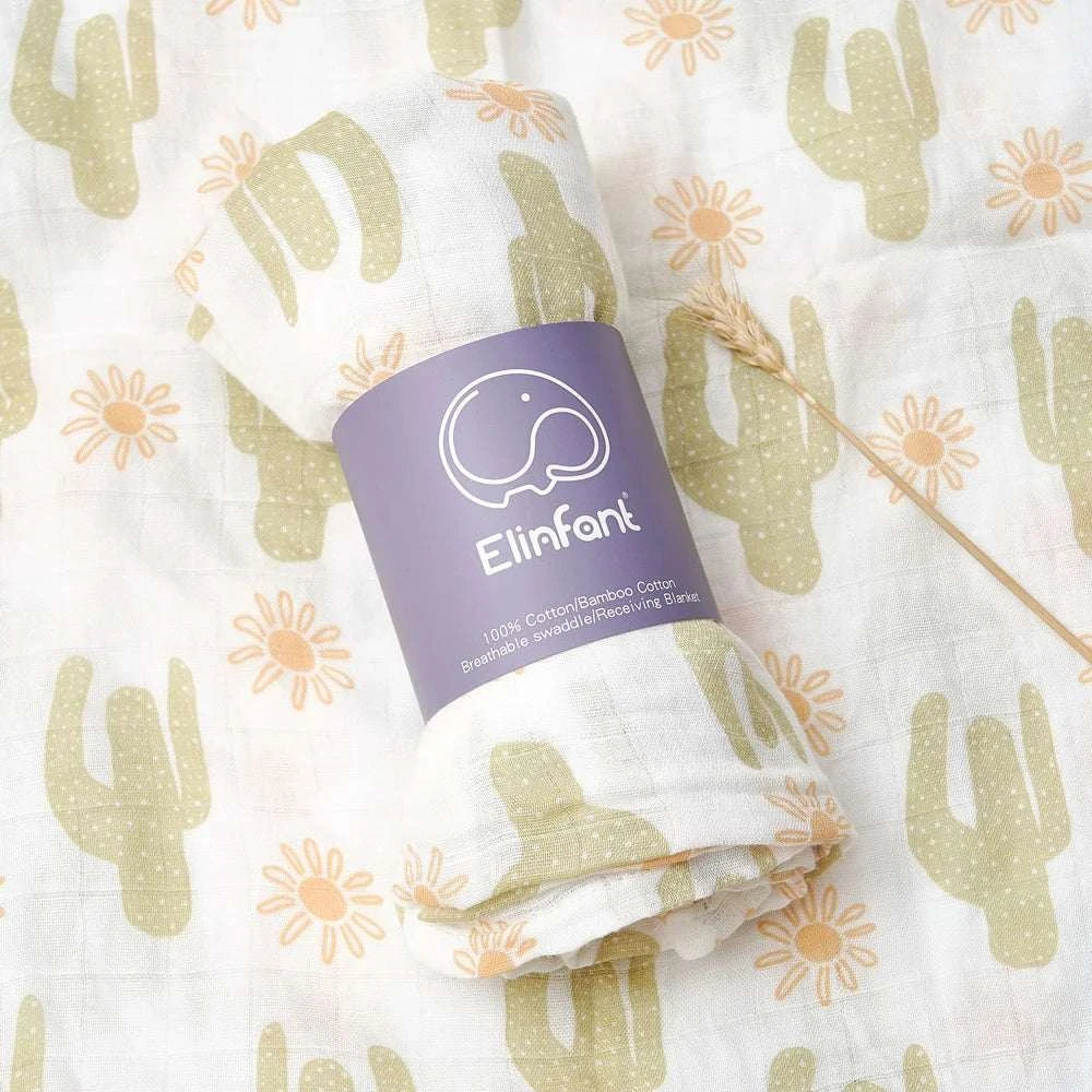 Bamboo Cotton Baby BlanketExpress Global Mart  Introducing the Elinfant Cute Soft Print Baby Towel Wrap!
Wrap your little bundle of joy in cozy comfort with our Bamboo Cotton Baby Muslin Swaddle Blanket. Crafted Bamboo Cotton Baby BlanketDSers