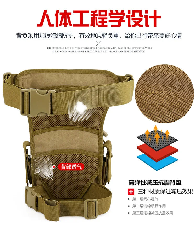 Sports  Waistpack for Men Outdoor Sports  Leg Bag for 2024 New Fans Multifunctional Crossbody Bag Service Waistpack fanny pack