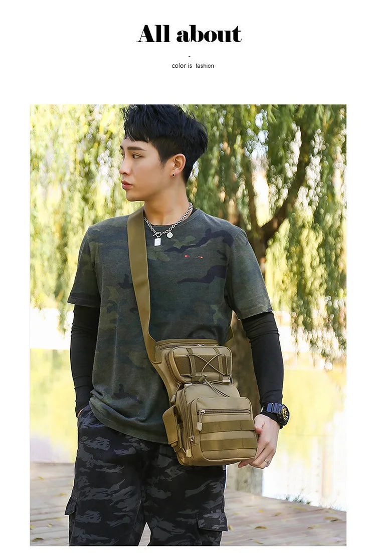 Sports  Waistpack for Men Outdoor Sports  Leg Bag for 2024 New Fans Multifunctional Crossbody Bag Service Waistpack fanny pack