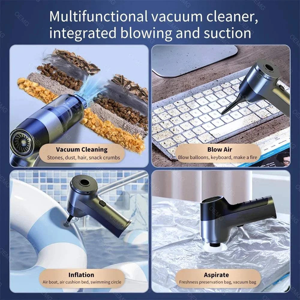 Mini Car Vacuum CleanerExpress Global Mart  🚗✨ Meet the Ultimate Mini Car Vacuum Cleaner! ✨🚗
Keep your vehicle spotless and more with our versatile Handheld Vehicle Vacuum Cleaner. Designed for powerful, mulMini Car Vacuum CleanerDSers